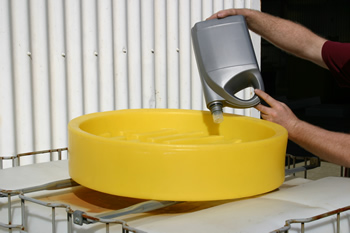 Clear Spill IBC Funnel